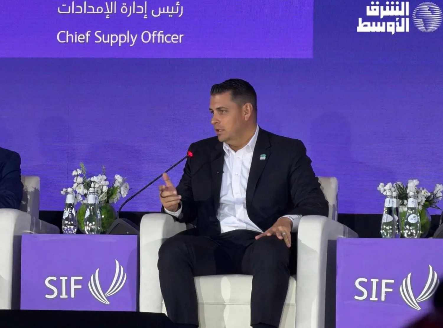 ماثيو كيتل الرئيس التنفيذي لملعب «أرامكو» (الشرق الأوسط)