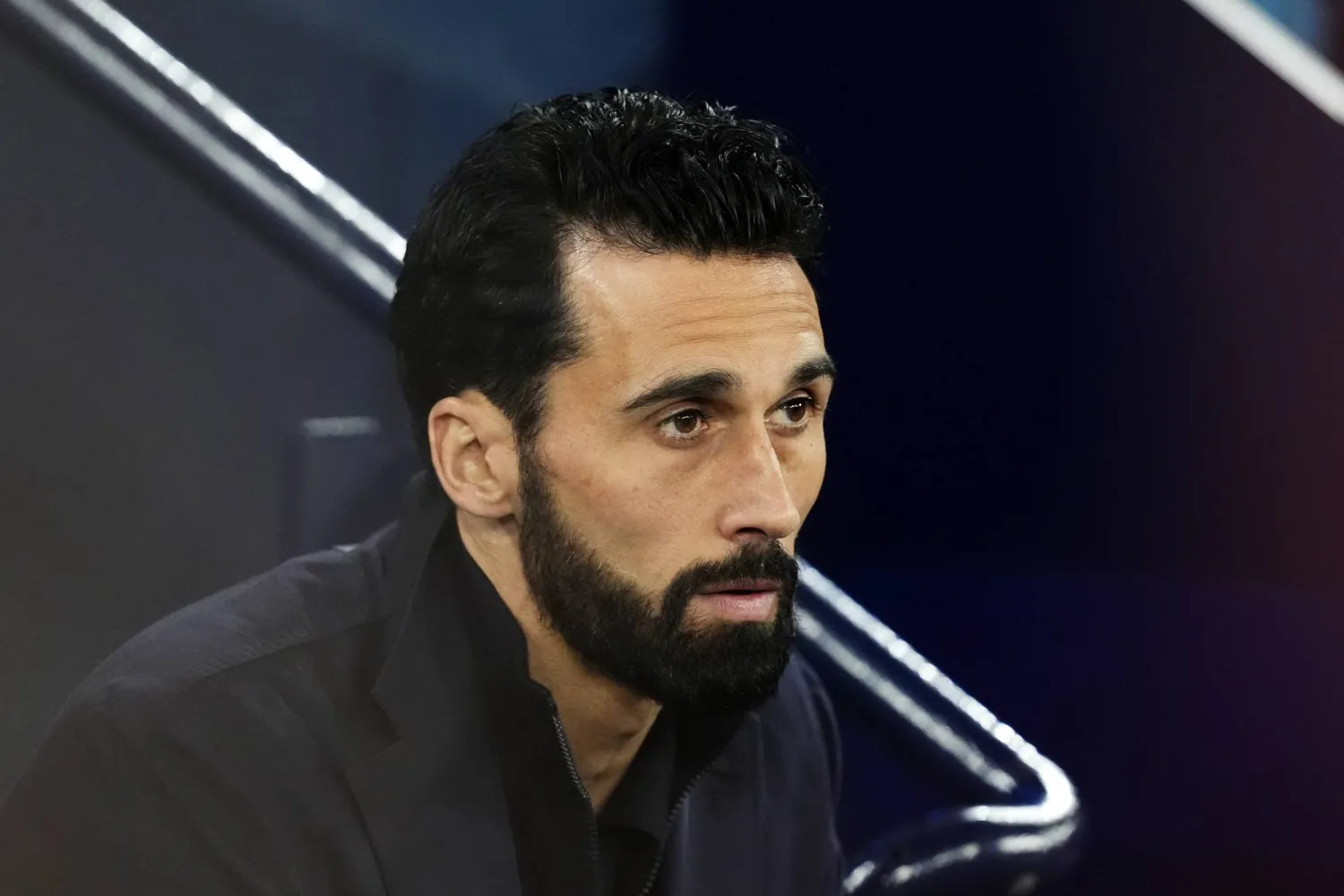 ألفارو أربيلوا مدرب ريال مدريد (د.ب.أ)