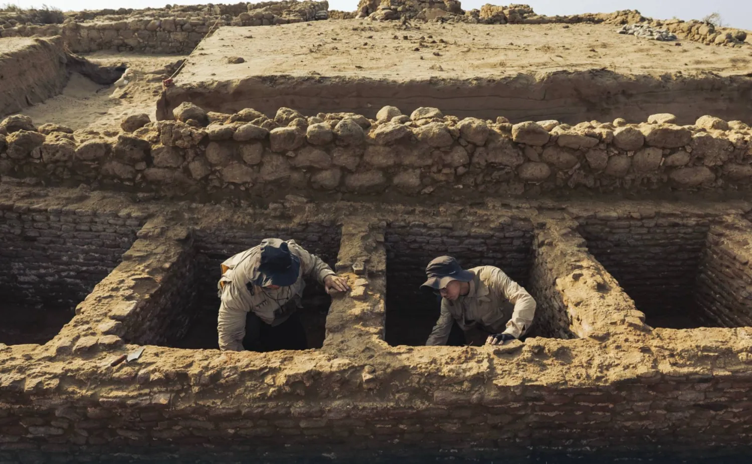 نتائج جديدة لأعمال التنقيب الأثري لعام 2025 للبعثة السعودية - الصينية في «موقع السرين» الأثري (هيئة التراث)