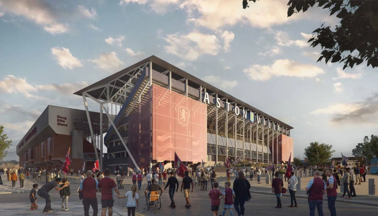 أعمال الصيانة تستهدف رفع سعة «فيلا بارك» إلى أكثر من 50 ألف متفرج (نادي أستون فيلا)