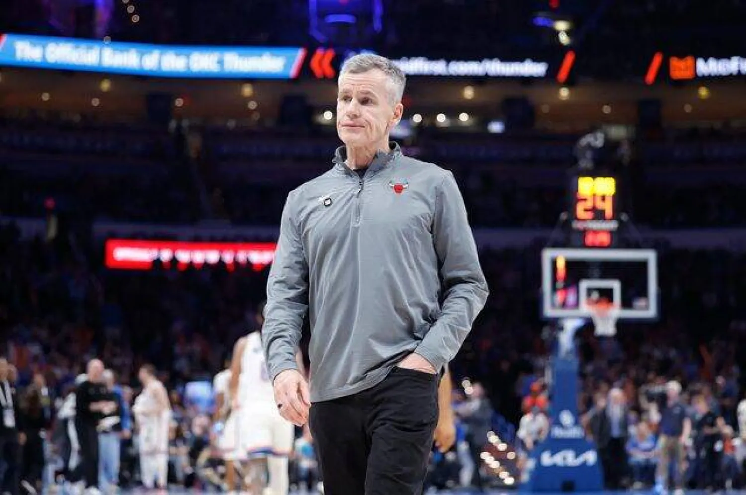 بيلي دونوفان مدرب فريق شيكاغو بولز المستقيل (رويترز)