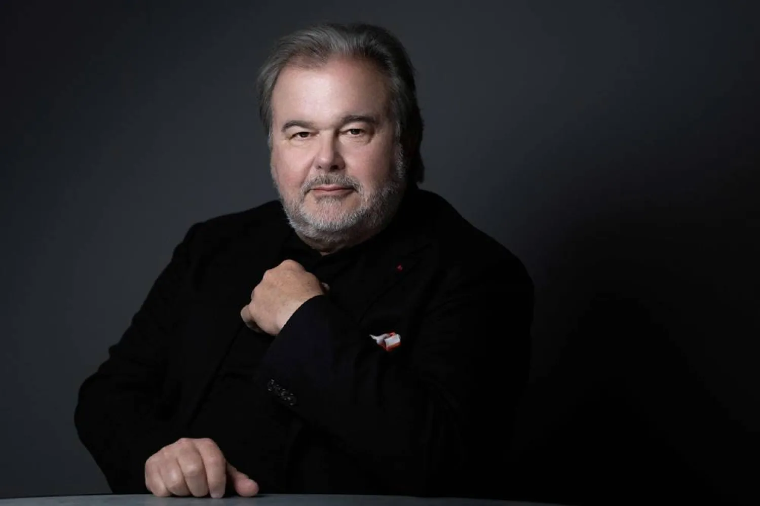 French pastry chef Pierre Herme poses at Pierre Herme's headquarters in Paris on March 24, 2026. (AFP) 