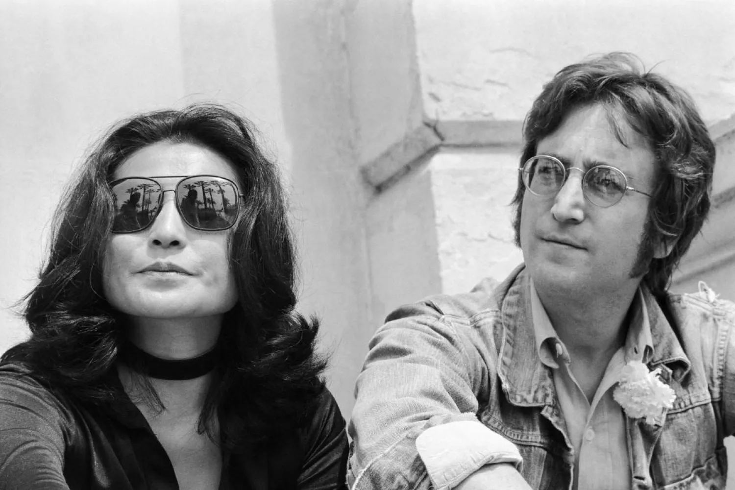 John Lennon and Yoko Ono. (AFP)