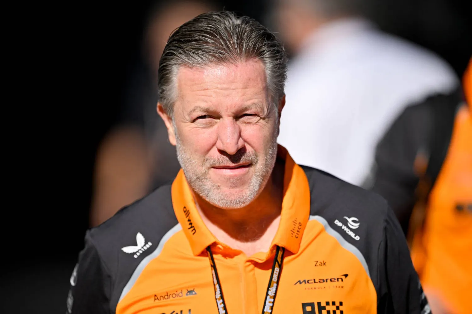 زاك براون، الرئيس التنفيذي لفريق مكلارين (رويترز)