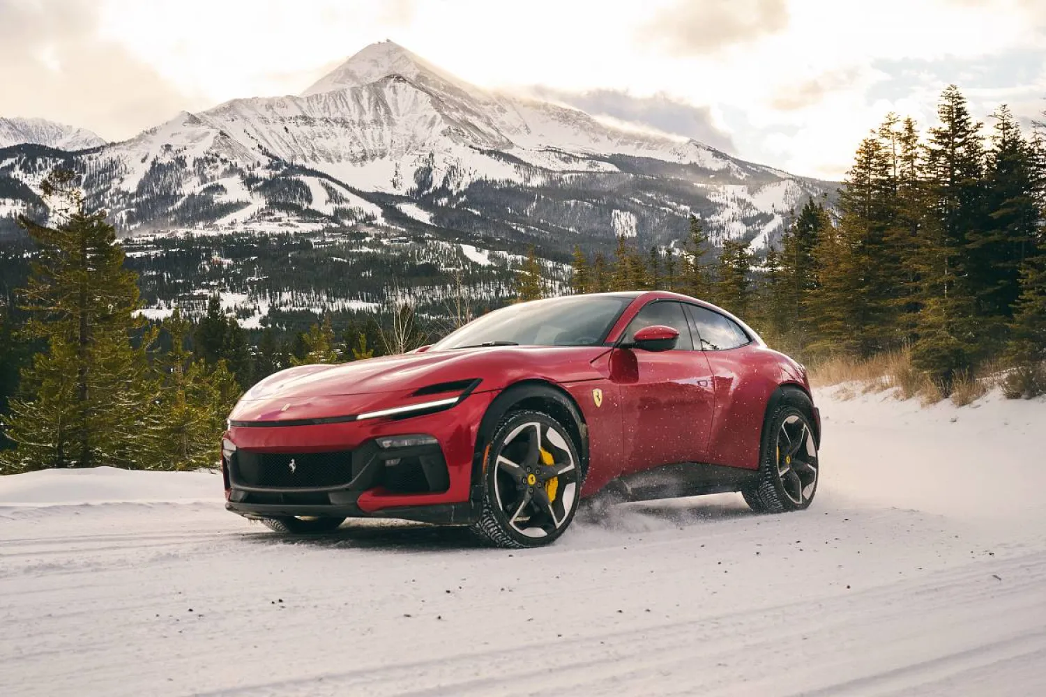 سيارة «فيراري بوروسانغوي» (حساب فيراري- فيسبوك)