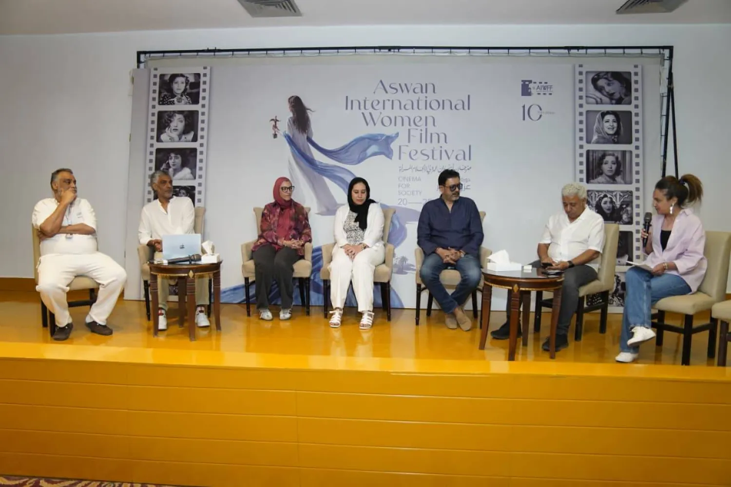 «مهرجان أسوان لأفلام المرأة» ناقش قضايا عدّة (إدارة المهرجان)