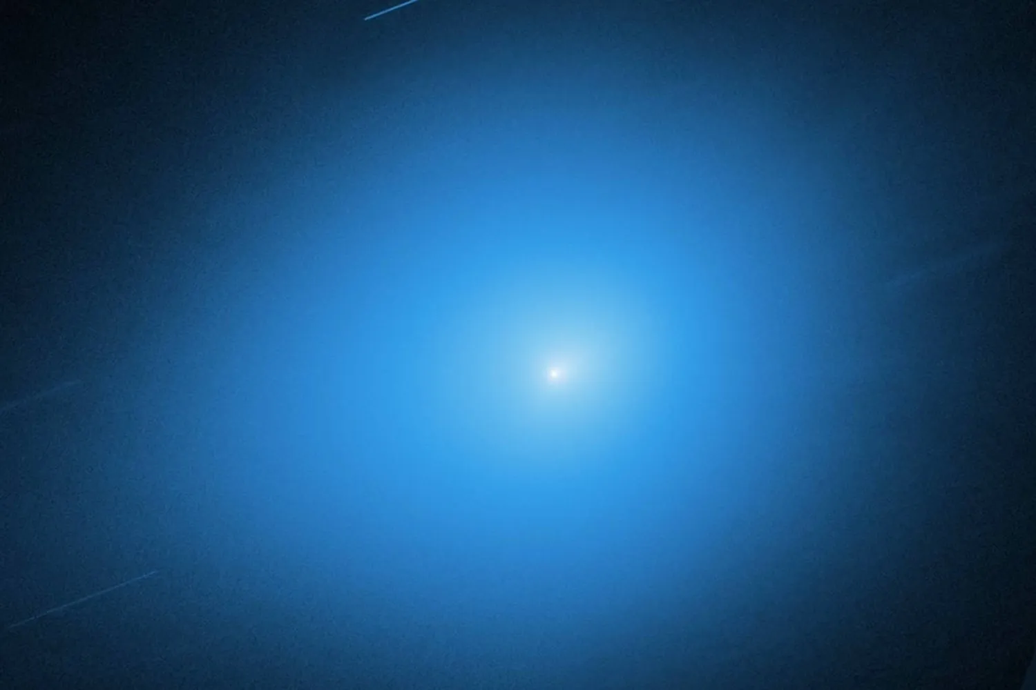 FILE - This image, provided by NASA, shows the interstellar comet 3I/Atlas captured by the Hubble Space Telescope on Nov. 30, 2025, about 178 million miles (286 million kilometers) from Earth. (NASA, ESA, STScI, D. Jewitt (UCLA), M.-T. Hui (Shanghai Astronomical Observatory), J. DePasquale (STScI) via AP, File)