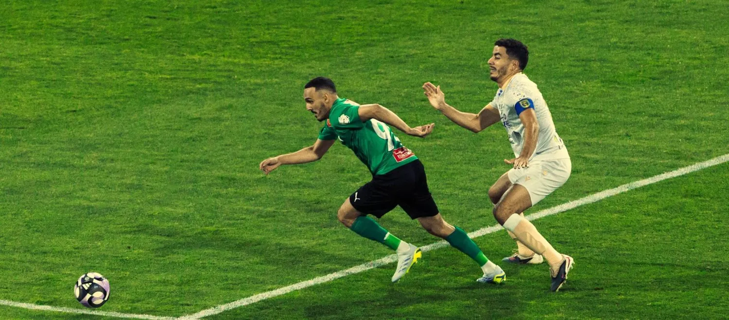 من مباراة النجمة أمام التعاون (الدوري السعودي)