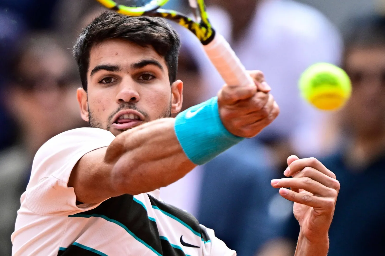 الإسباني كارلوس ألكاراس حامل لقب رولان غاروس (أ.ف.ب)