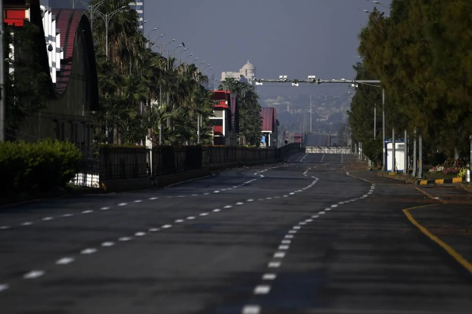 شوارع إسلام آباد شهدت تكثيفاً للإجراءات الأمنية (أ.ب.أ)