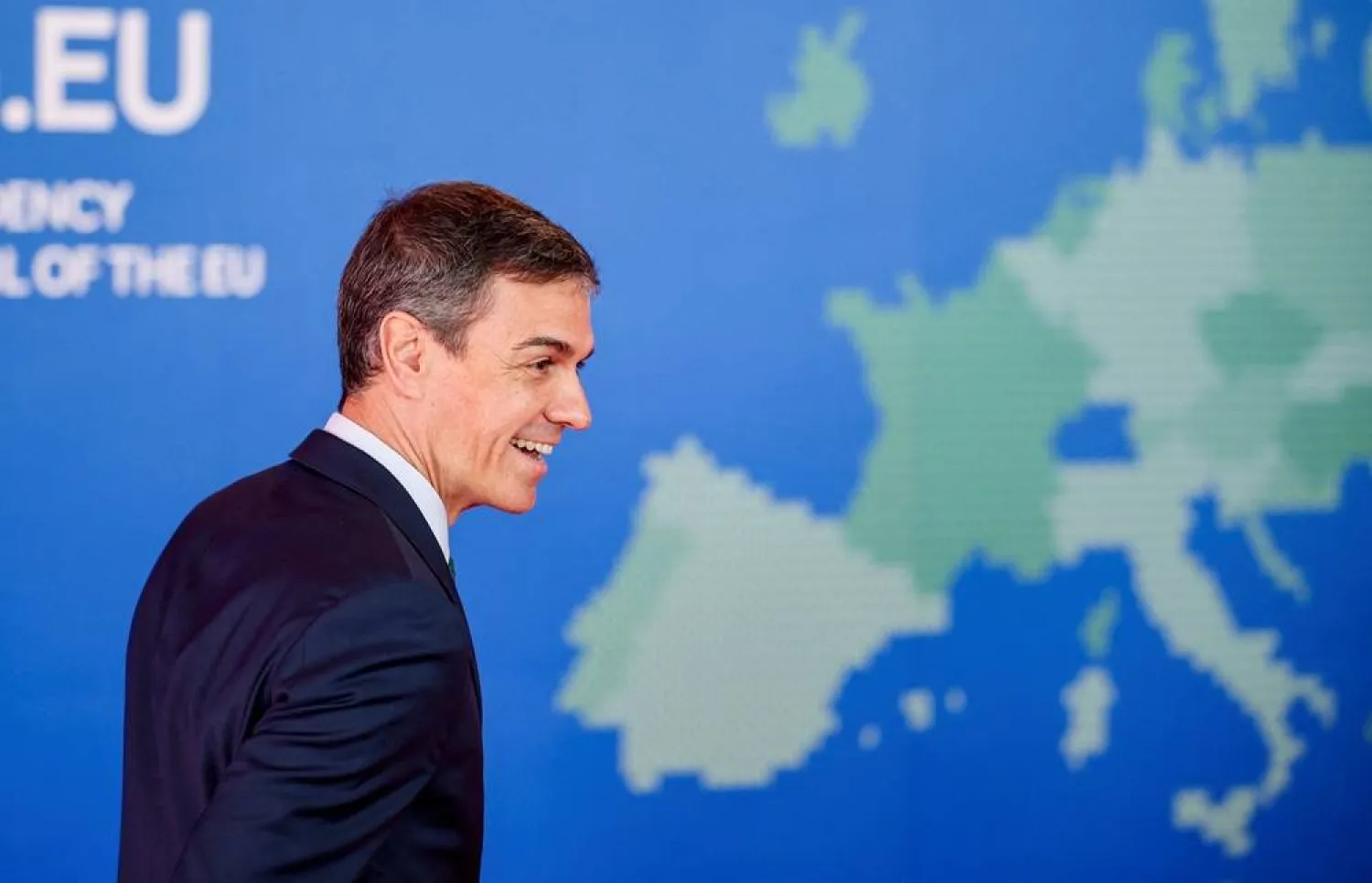  Spain's Prime Minister Pedro Sanchez arrives to attend a summit of the European Union and regional partners' leaders in Nicosia (Lefkosia), Cyprus, April 24, 2026. (Reuters)