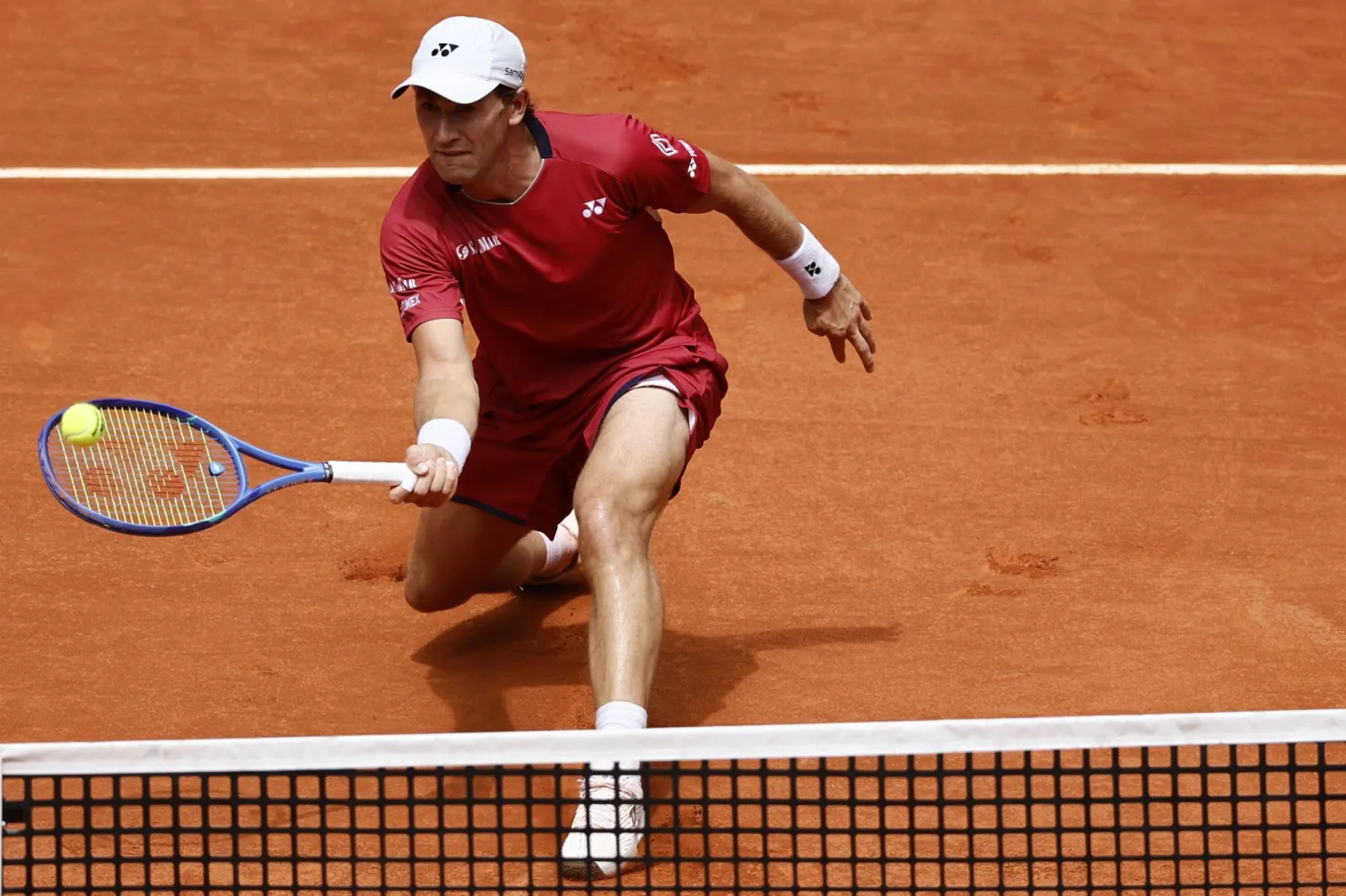 النرويجي كاسبر رود يتألق في مدريد (إ.ب.أ)