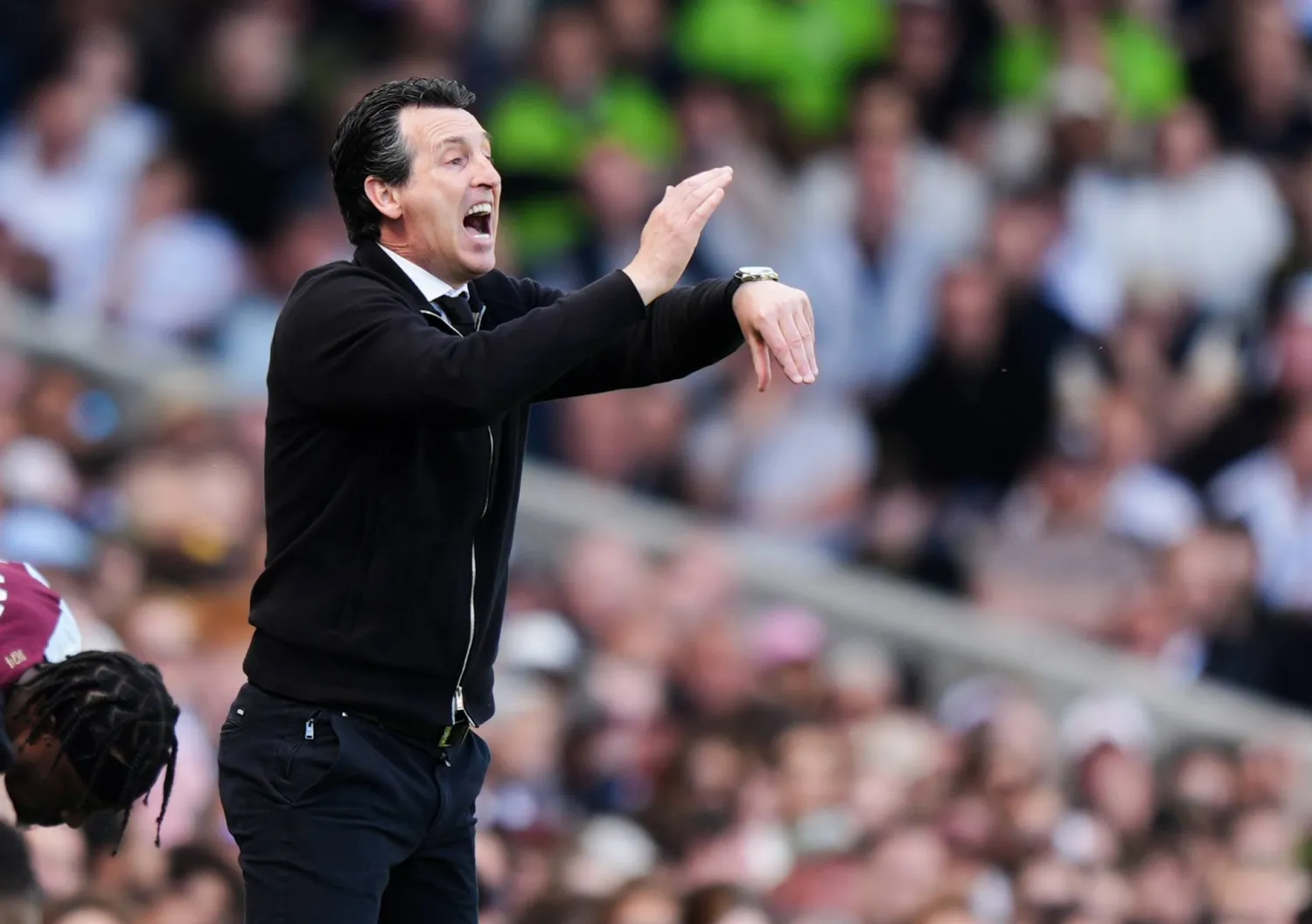 الإسباني يوناي إيمري المدير الفني لفريق أستون فيلا (د.ب.أ)