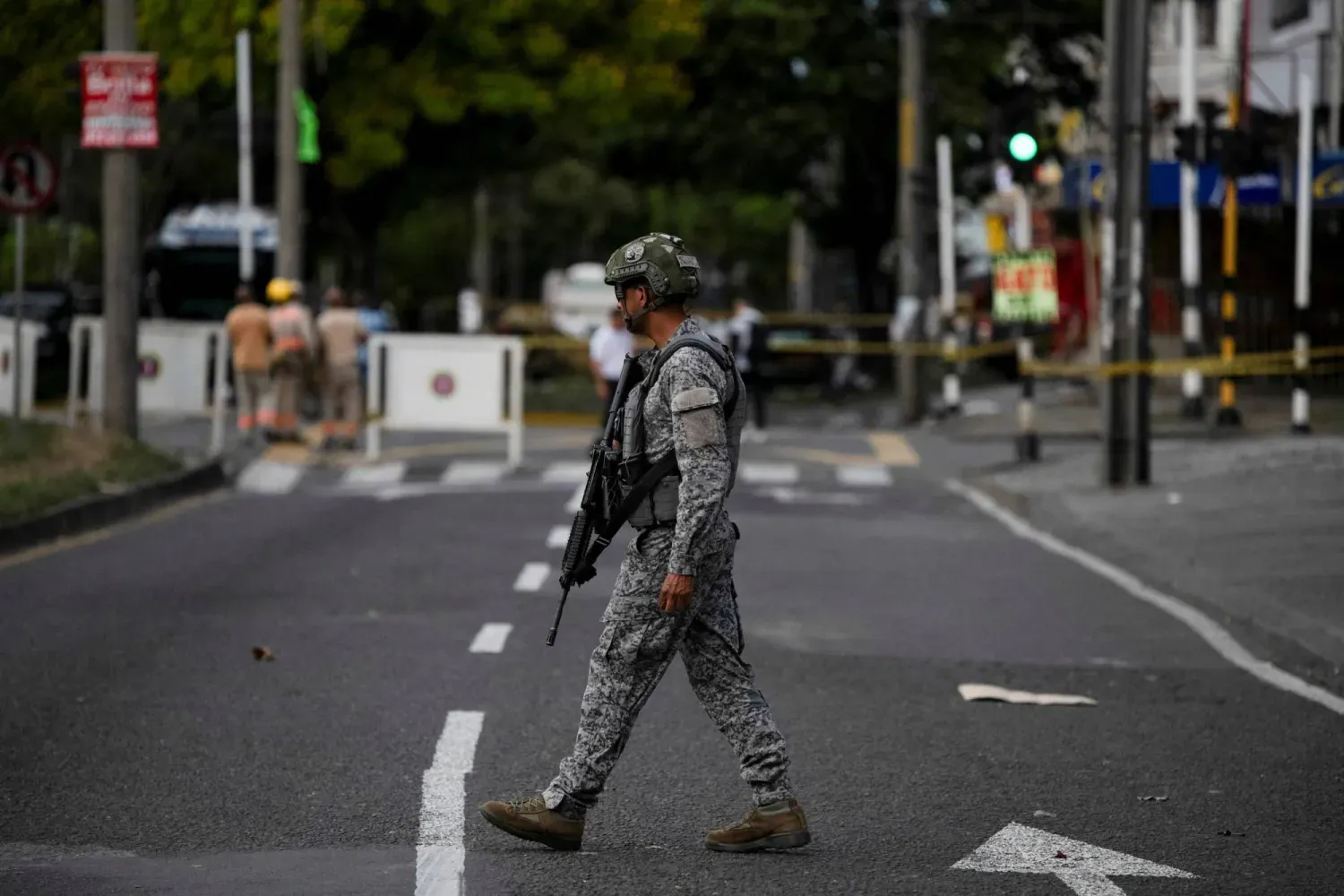 Kolombiyalı asker (Reuters)