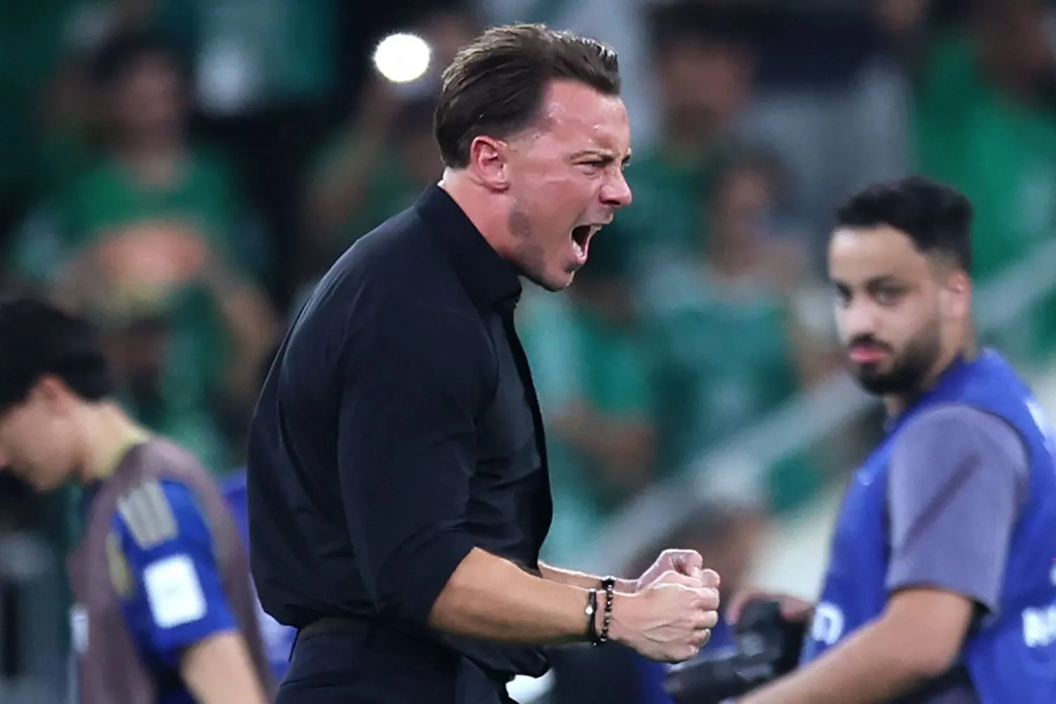 يايسلة أدار النهائي العصيب بنجاح مطلق (أ.ف.ب)