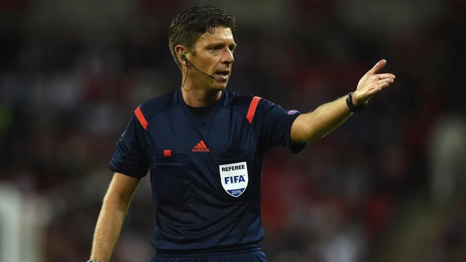 قاد جيانلوكا روكي مباراة السوبر الأوروبي بين ريال مدريد ومانشستر يونايتد في سكوبيه عام 2017 (الاتحاد الأوروبي لكرة القدم)