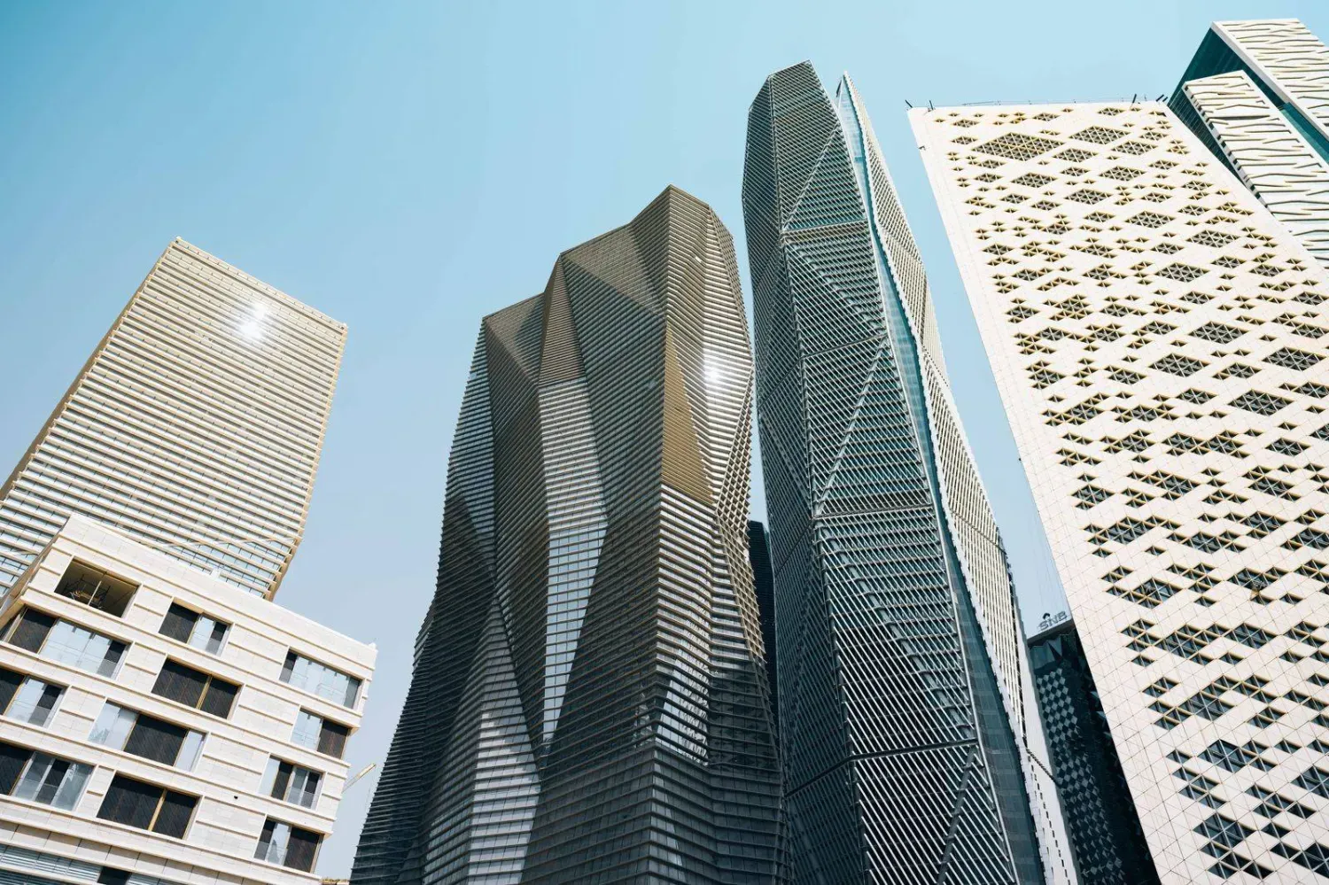 The Public Investment Fund Tower in King Abdullah Financial District in the Saudi capital, Riyadh (KAFD)