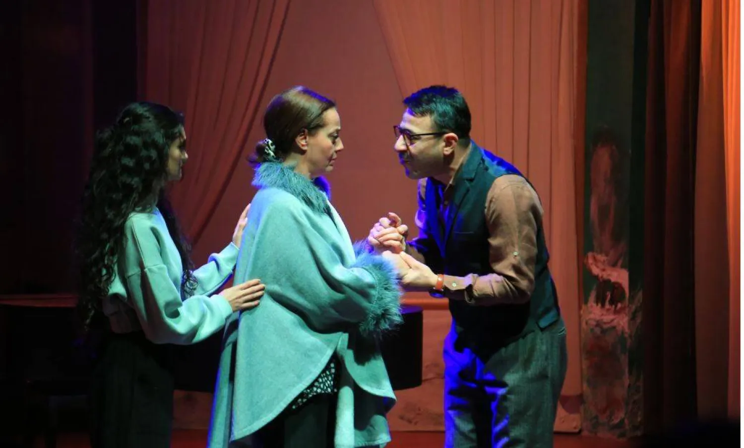 جانب من عرض «متولي وشفيقة» (وزارة الثقافة)