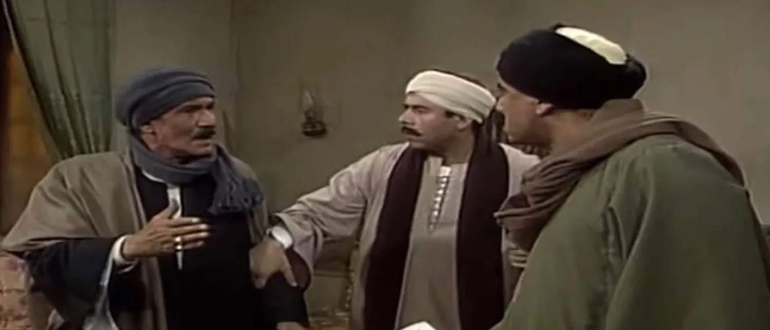 آخر مشهد لعبد الله غيث في مسلسل «ذئاب الجبل» (يوتيوب)
