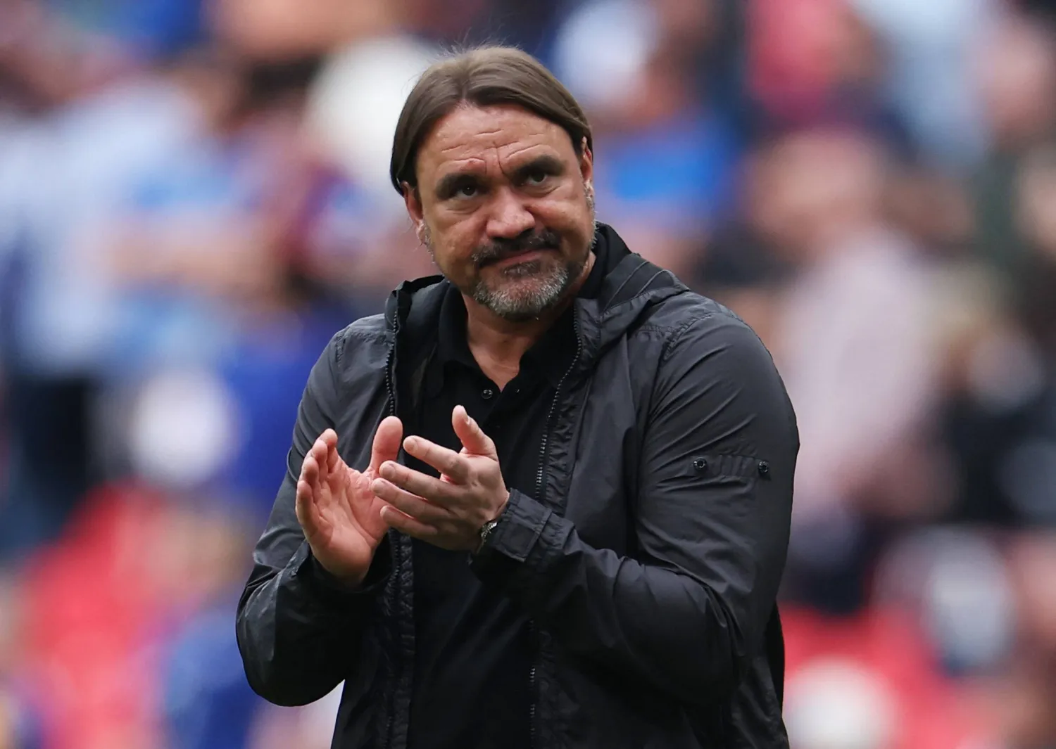 دانيال فاركه المدير الفني لفريق ليدز يونايتد (رويترز)