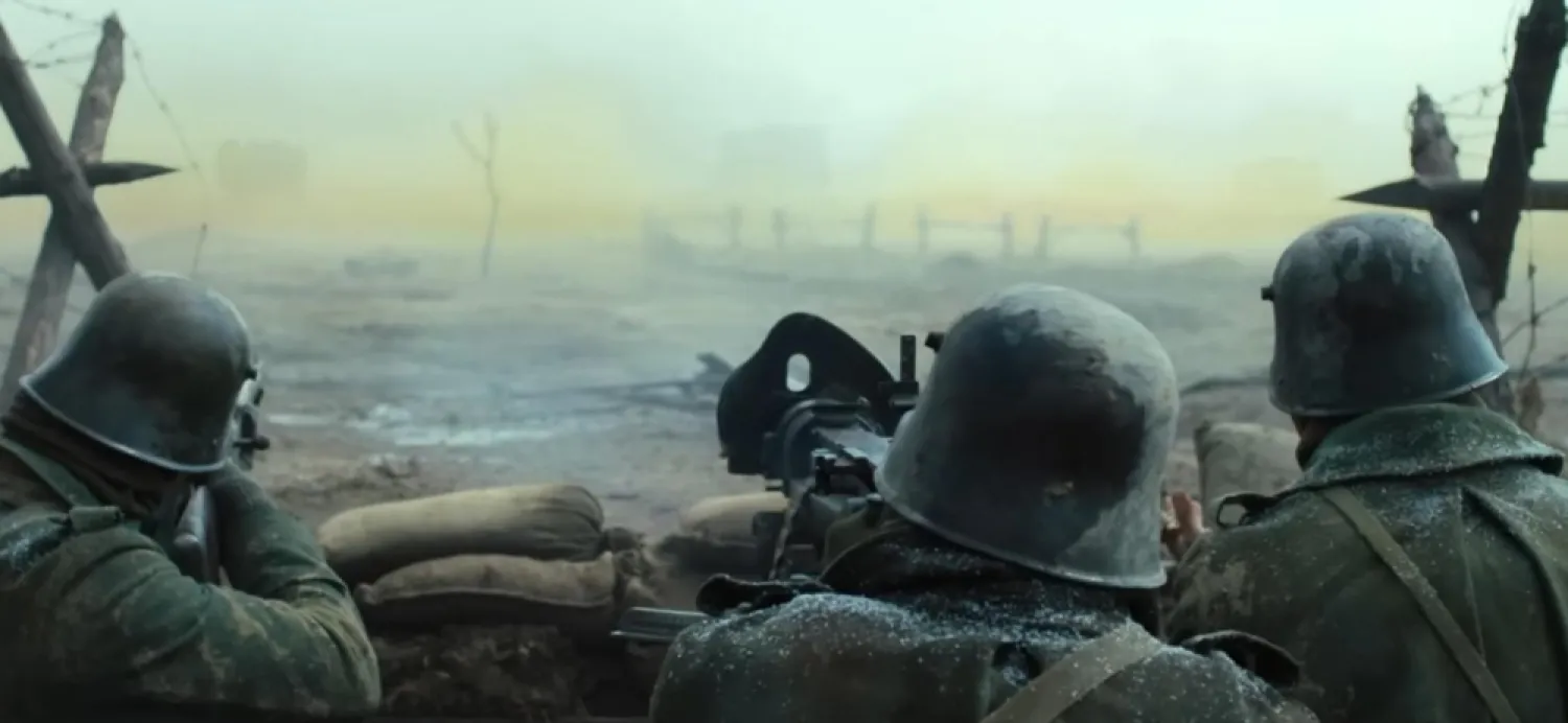 
مشهد من فيلم «كل شيء هادئ على الجبهة الغربية»