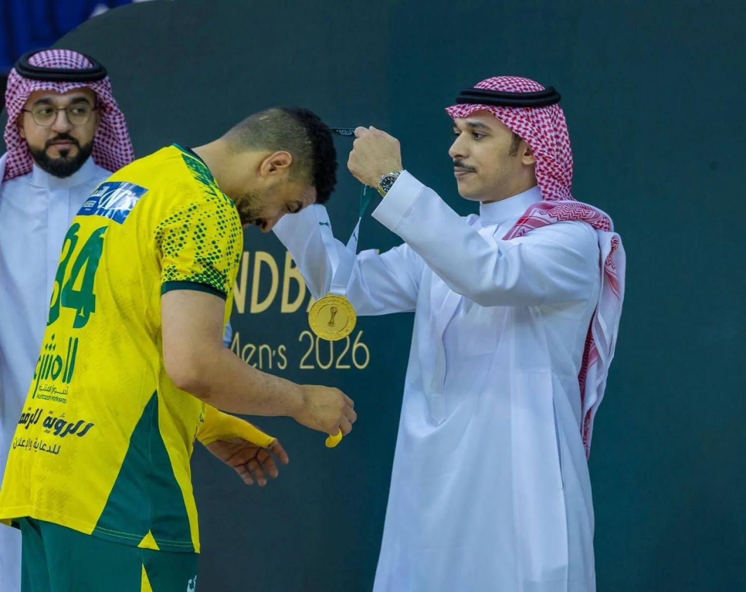 حسن هلال رئيس الاتحاد السعودي لكرة اليد (تصوير: عيسى الدبيسي) 
