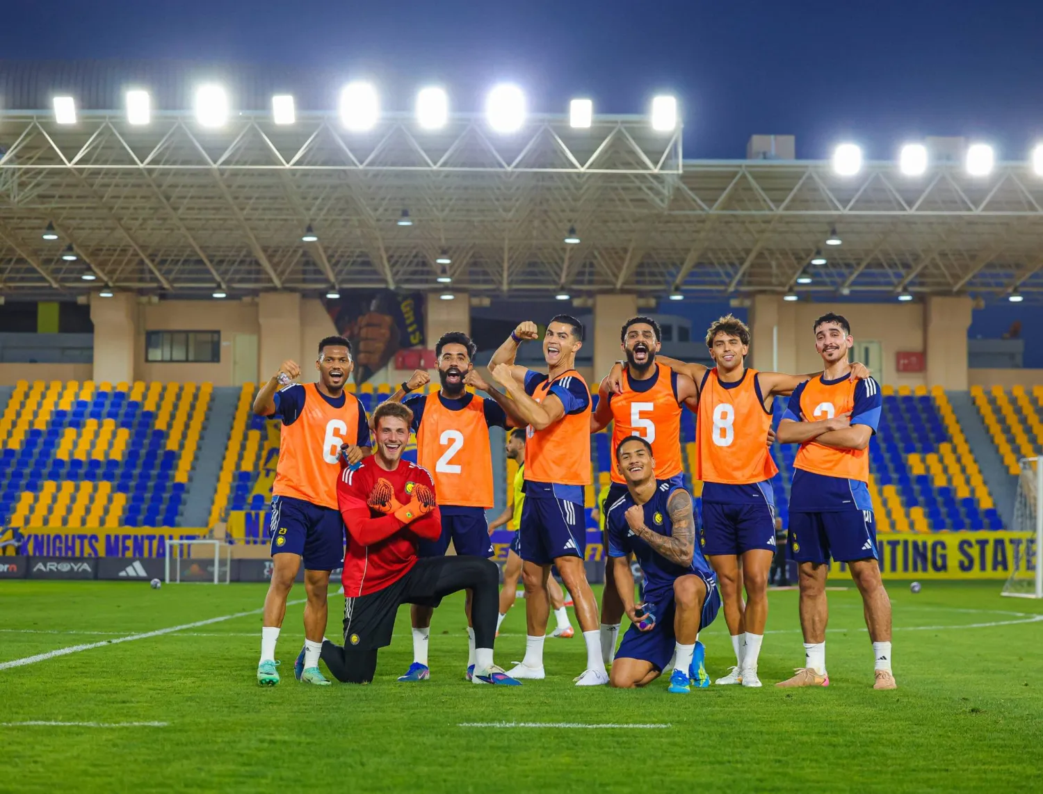 لاعبو النصر... الجماعية سلاحهم لمواصلة الانتصارات (نادي النصر)