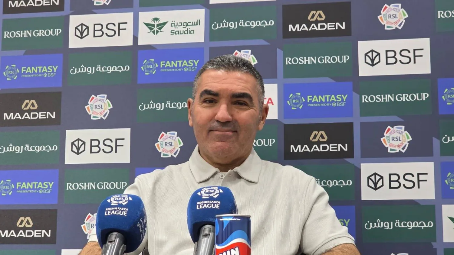 التونسي جلال قادري مدرب فريق الحزم (الشرق الأوسط)