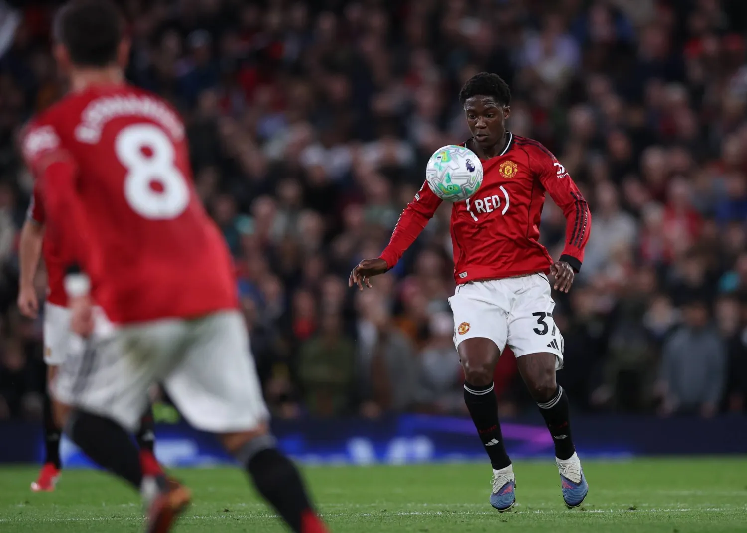 كوبي ماينو لاعب خط وسط مانشستر يونايتد (إ.ب.أ)