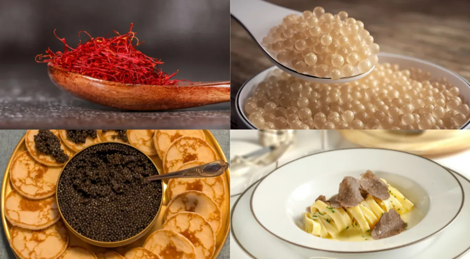 Havyar, trüf mantarı ve safran, 2026 yılında dünyanın en pahalı yiyecekleri oldu (Pexels)