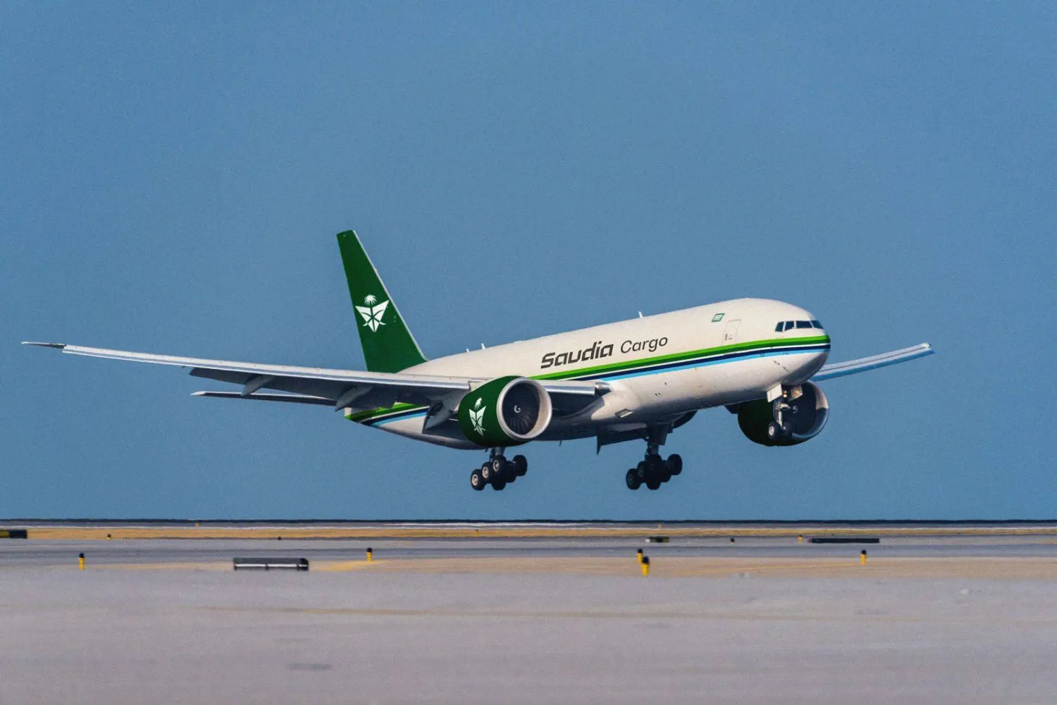 إحدى طائرات «السعودية للشحن» (الموقع الإلكتروني للشركة)