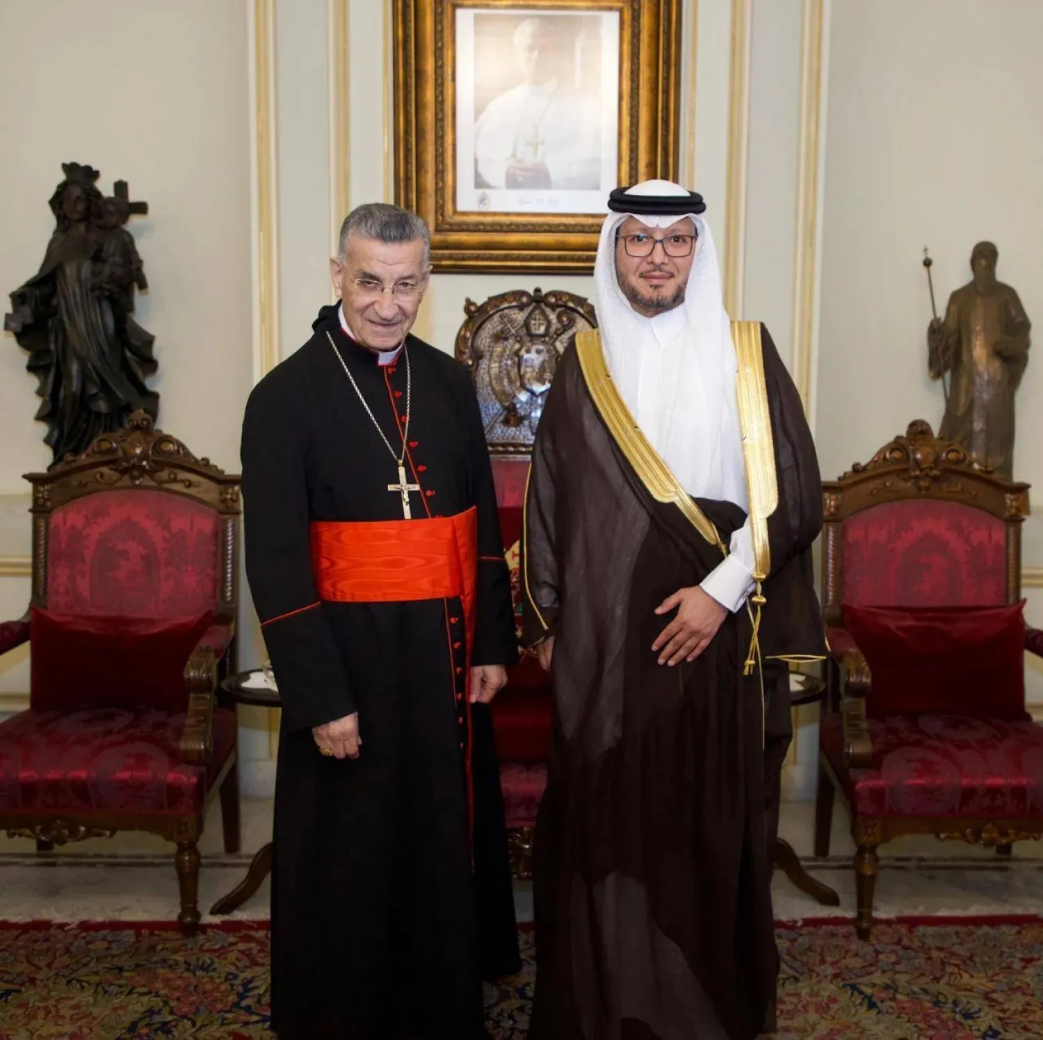 Patriarch al-Rahi receives Ambassador Bukhari in Bkerke (NNA)