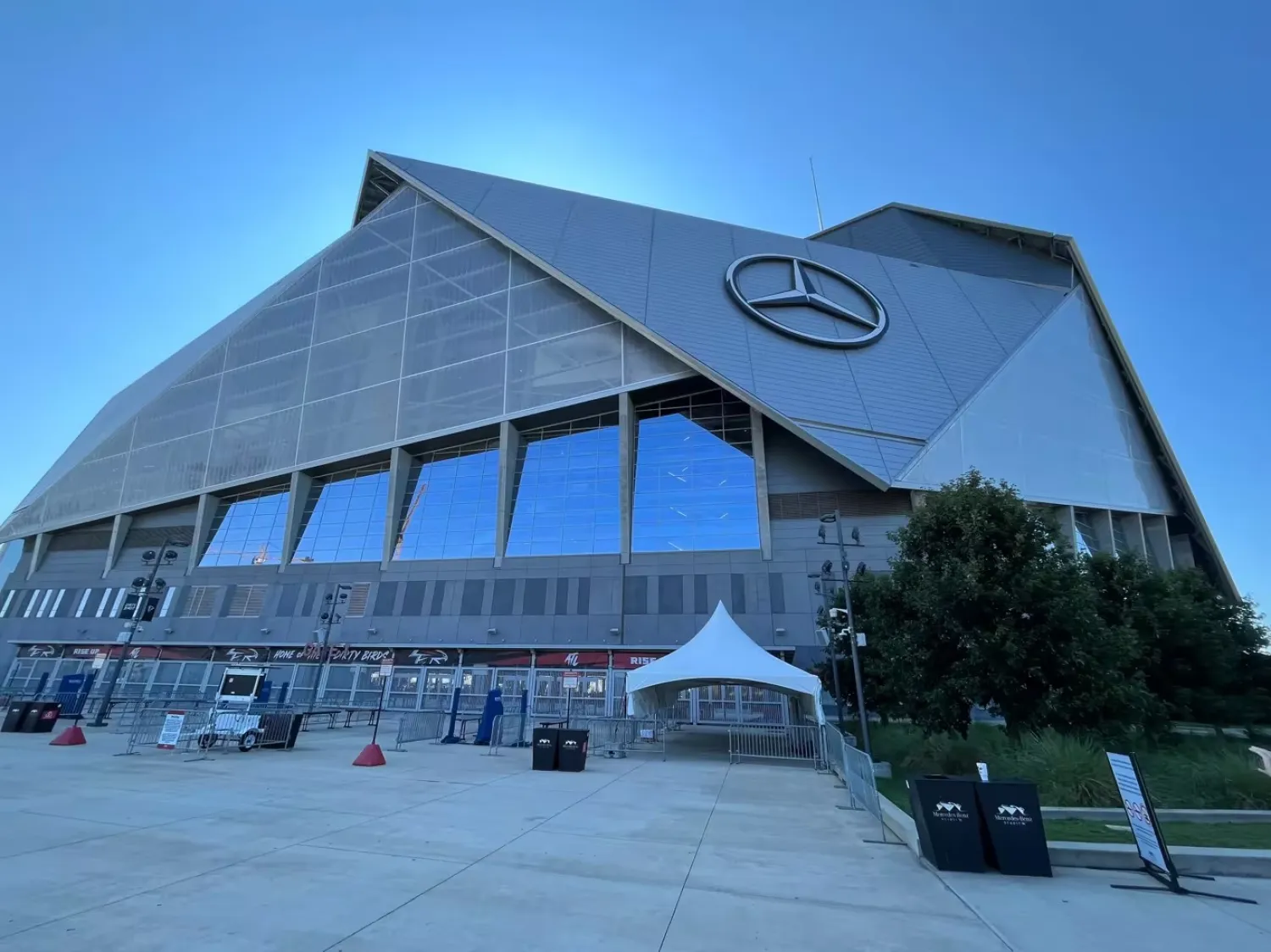 «ملعب أتلانتا» يستعد لـ«مونديال 2026»... منشأة حديثة بتكلفة 1.6 مليار دولار (رويترز)