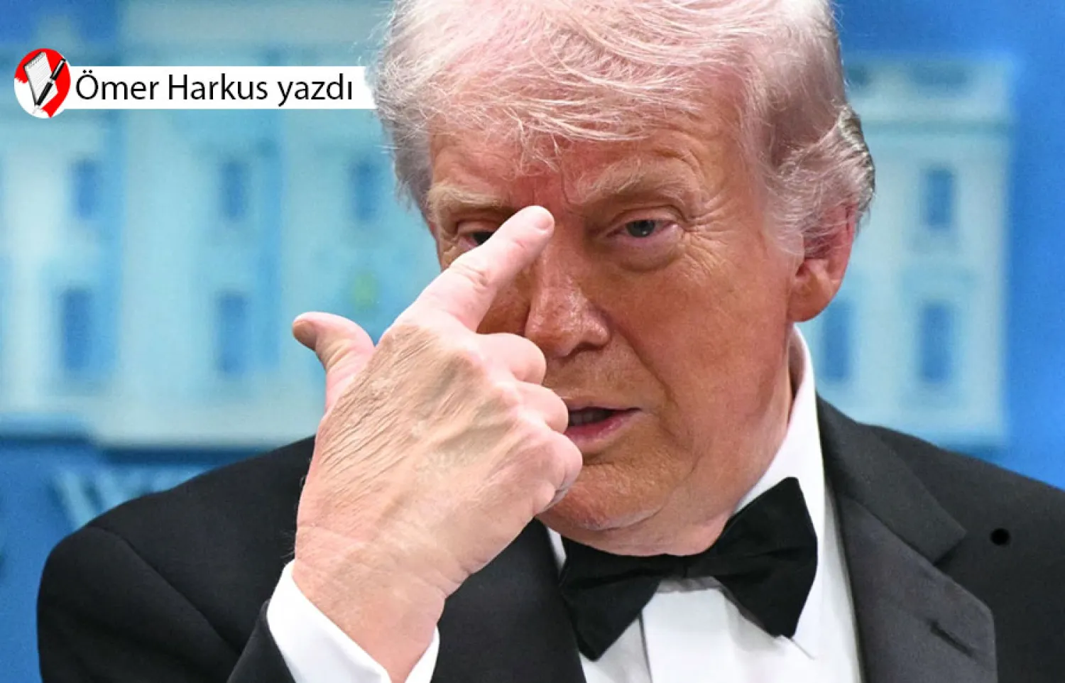 ABD Başkanı Donald Trump, Beyaz Saray muhabirleri yemeği sırasında yaşanan silahlı saldırı olayının hemen ardından Washington’daki Beyaz Saray'ın Batı Kanadı’nda yer alan Brady Basın Brifing Odası'nda düzenlediği basın toplantısında konuşurken, 25 Nisan 2026 (AFP)