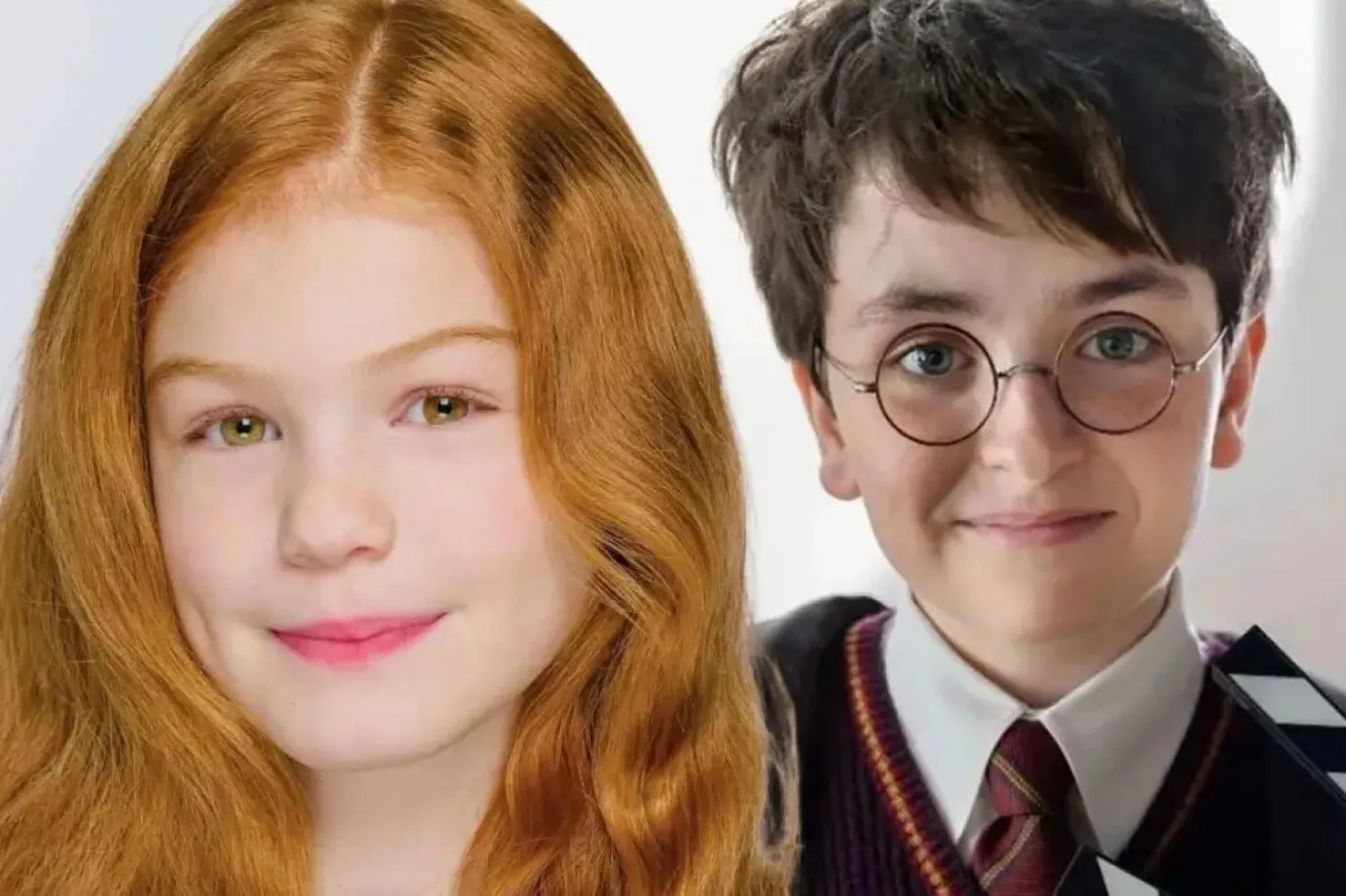 J.K. Rowling'in 7 kitabı, Dominic McLaughlin'in (sağda) başrolde yer aldığı, 10 yıla yayılacak 7 sezonluk bir diziye dönüşüyor (HBO)
