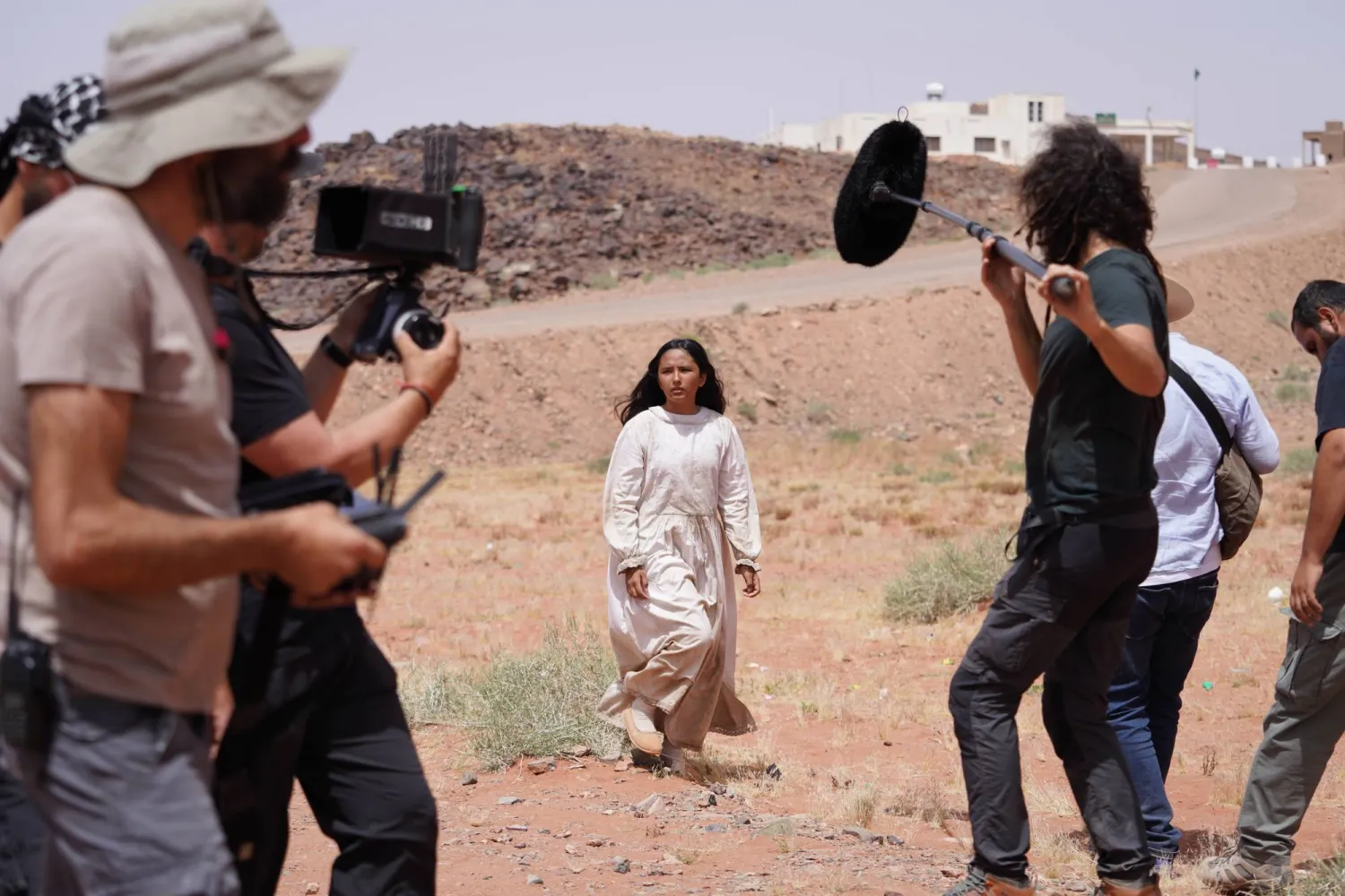من كواليس تصوير فيلم «هجرة» (الشركة المنتجة)