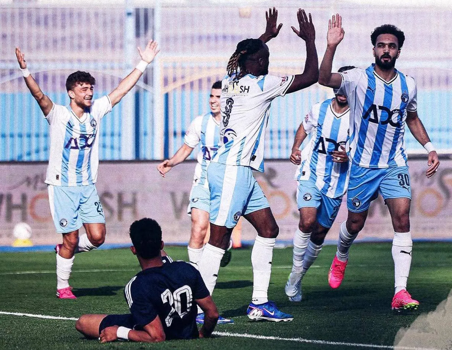 بيراميدز هزم إنبي وشارك الزمالك الصدارة (نادي بيراميدز)
