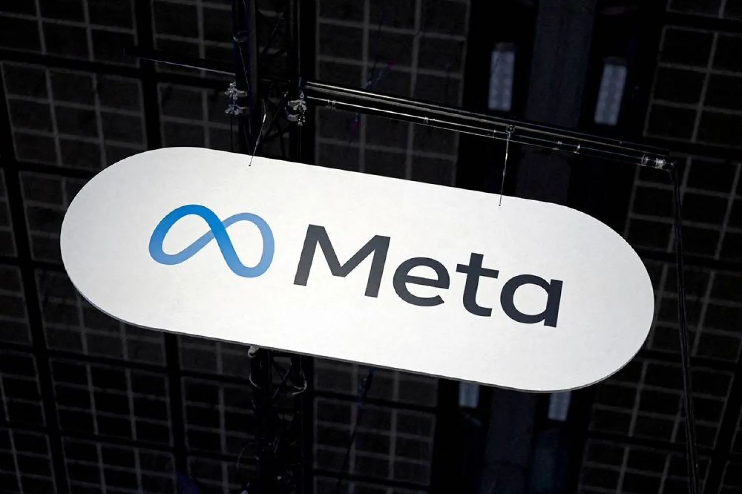 The logo of Meta is seen during the Viva Technology conference dedicated to innovation and startups at Porte de Versailles exhibition center in Paris, France, June 12, 2025. (Reuters)