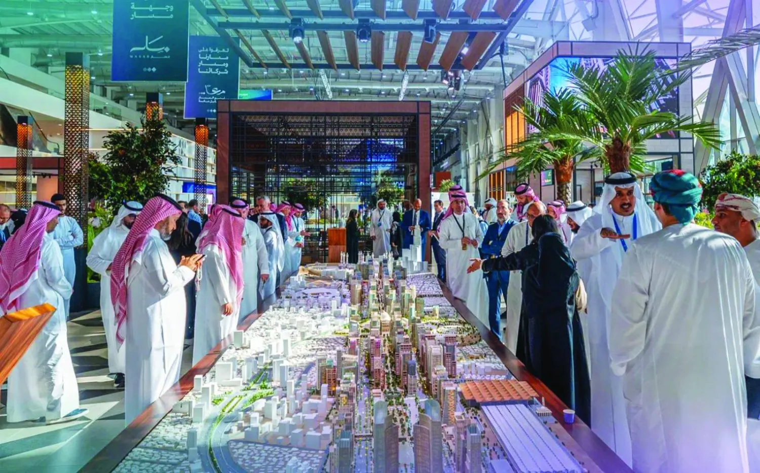 
صورة محاكية لمشروع «مسار» الذي تطوره شركة «أم القرى للتنمية والإعمار» (الشركة)