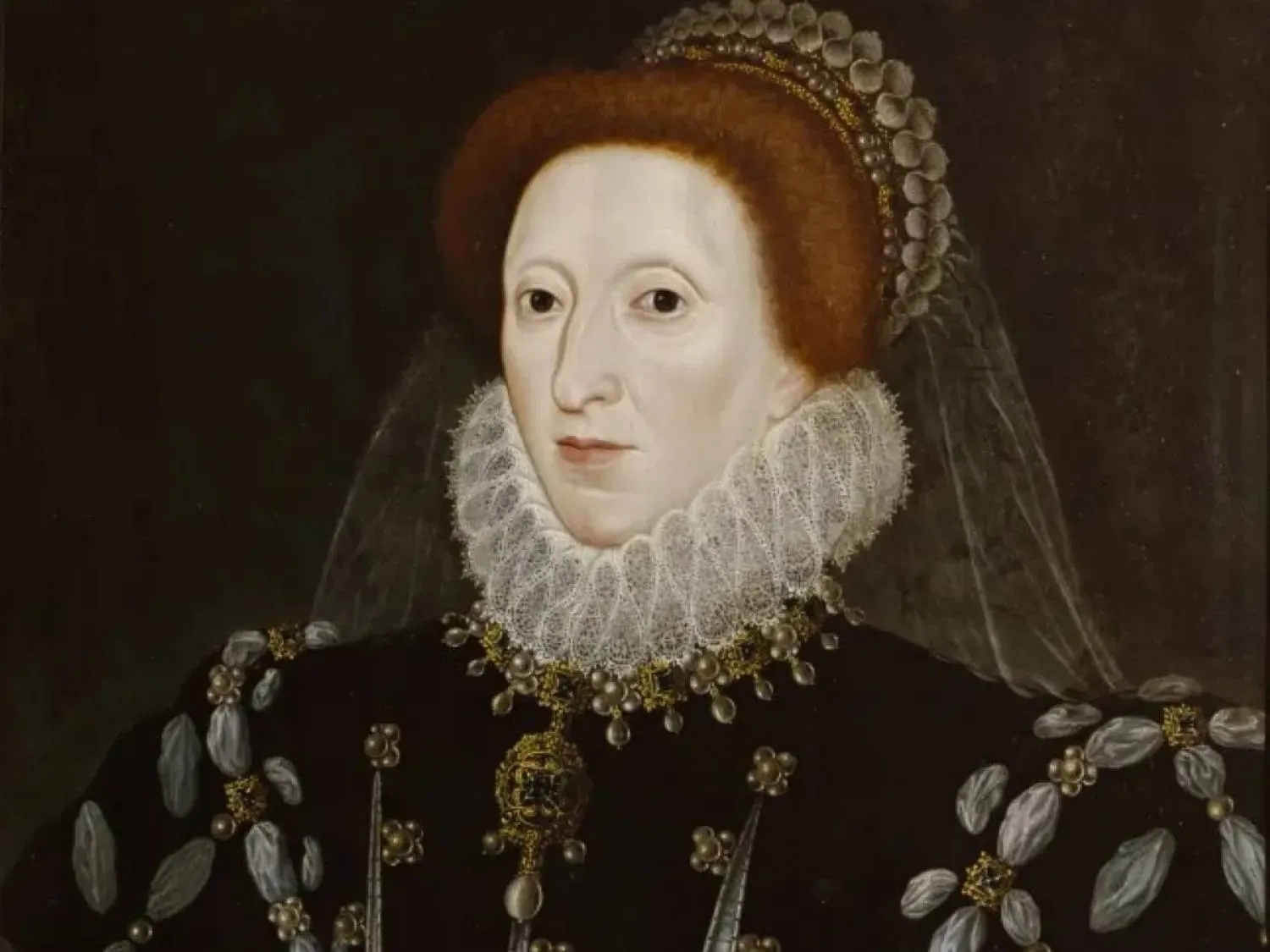 A computer science team from the University of Bradford discovered a sketch of Boleyn by using facial recognition on a famous collection of Tudor portraits. (University of Bradford) 