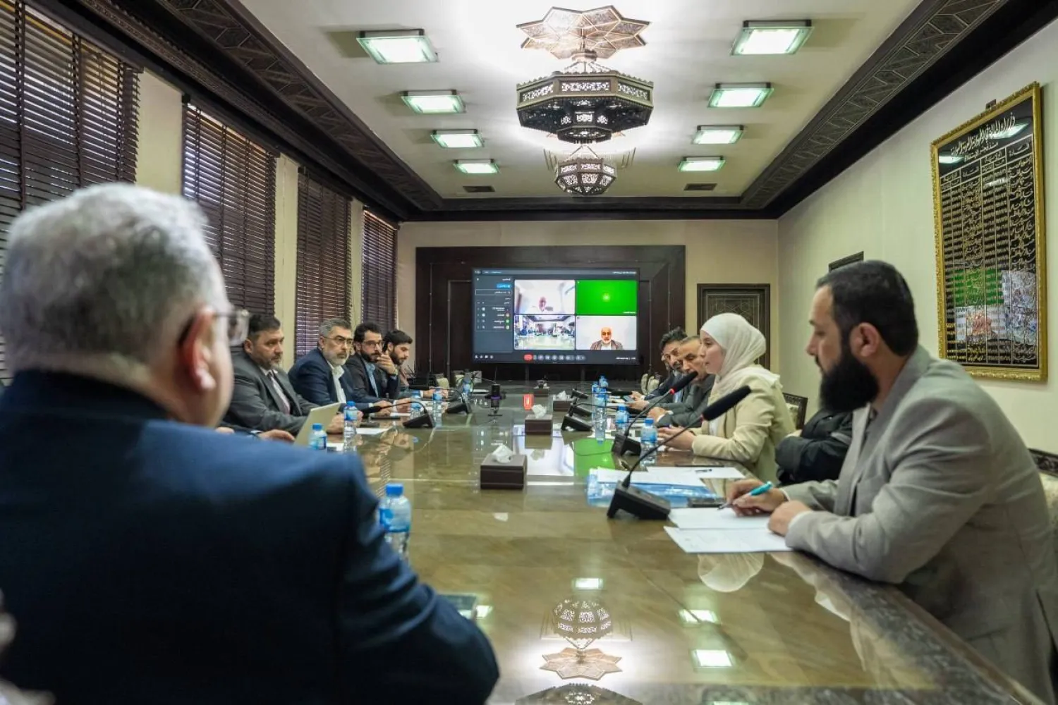 مجلس إدارة الضرائب والرسوم يناقش مكافحة الفساد ورقمنة الخدمات (حساب الوزارة)