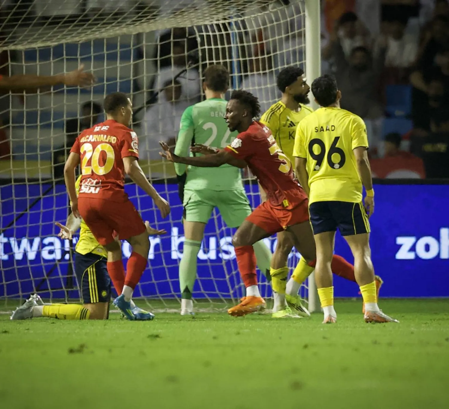 انتصار القادسية أعاد حسابات الدوري السعودي بين النصر والهلال (تصوير: نايف العتيبي)