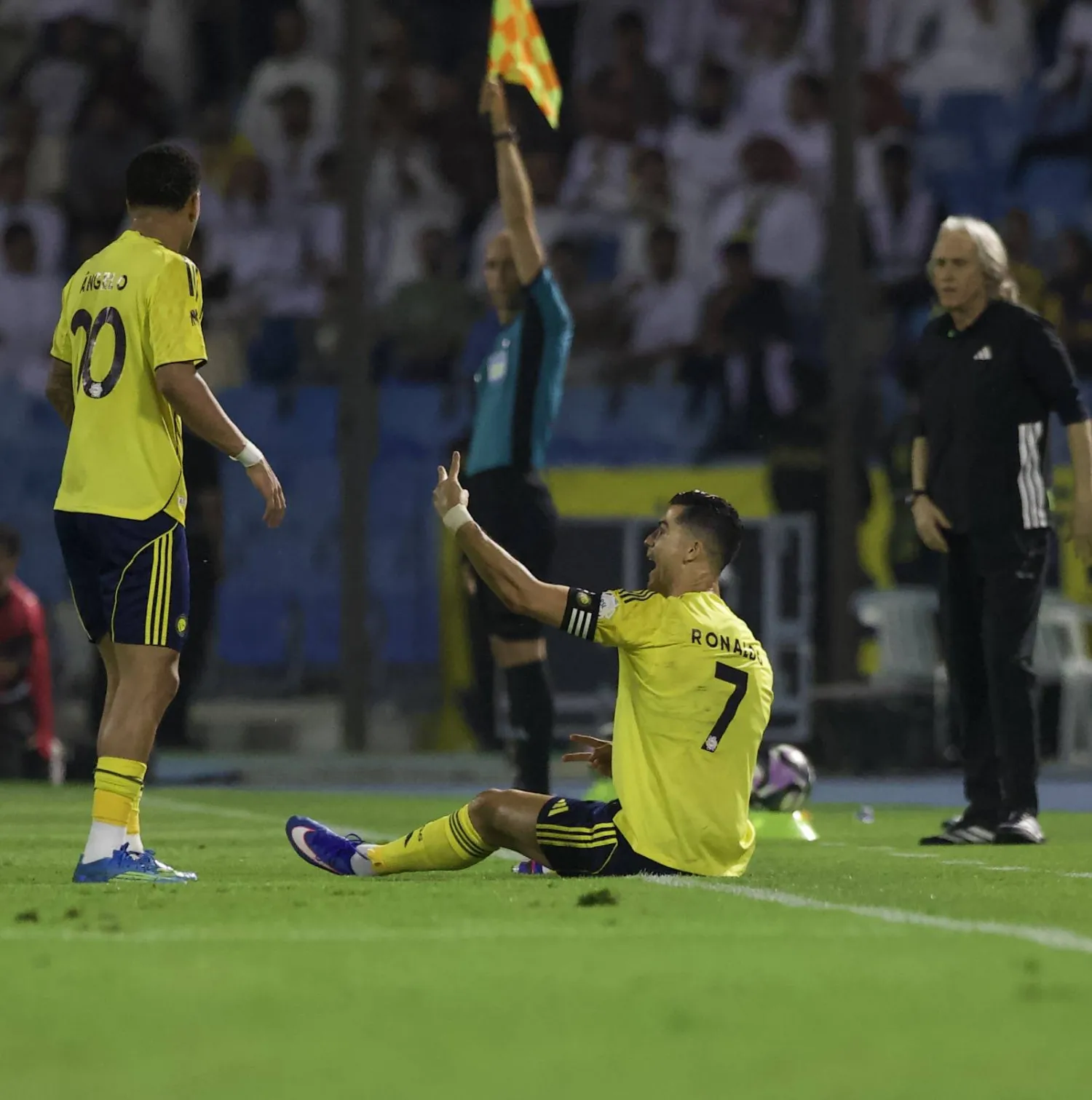 رونالدو لم يقدم ما يذكر أمام القادسية وسط صدمة خيسوس (نايف العتيبي)