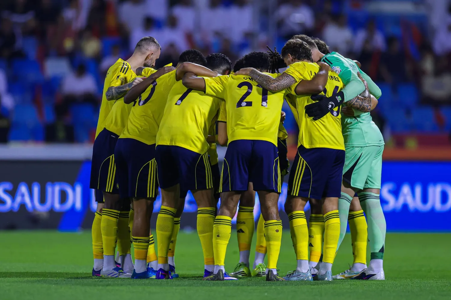 لاعبو النصر بحاجة للوحدة في المواجهات الثلاث الحاسمة (نادي النصر)