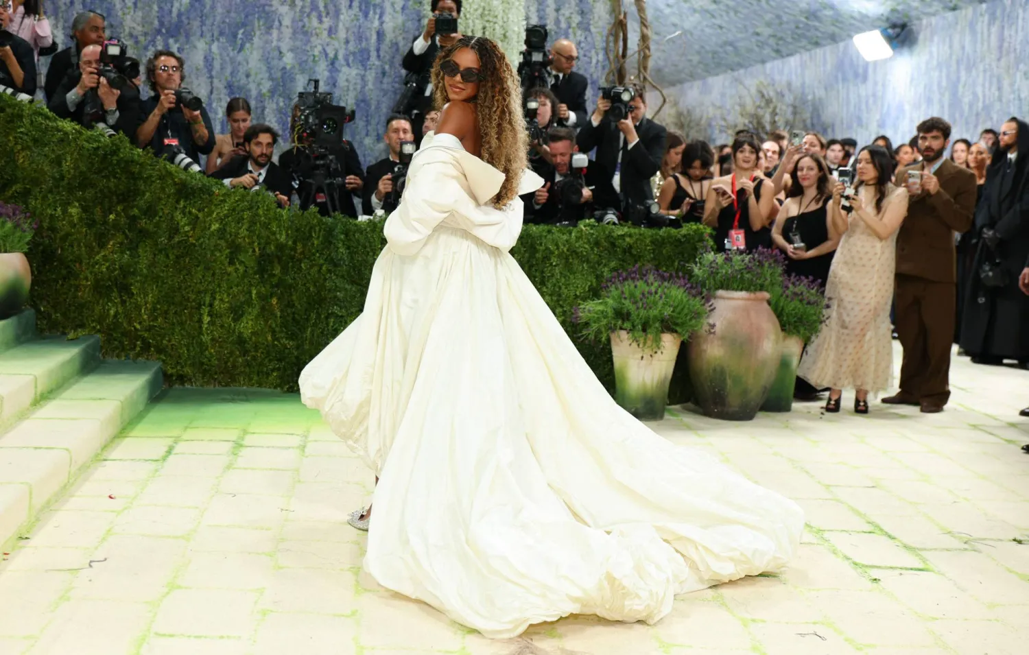 US singer and daughter of Jay-Z and Beyonce Blue Ivy Carter arrives for the 2026 Met Gala celebrating "Costume Art" at the Metropolitan Museum of Art, in New York, on May 4, 2026. (Photo by ANGELA WEISS / AFP)