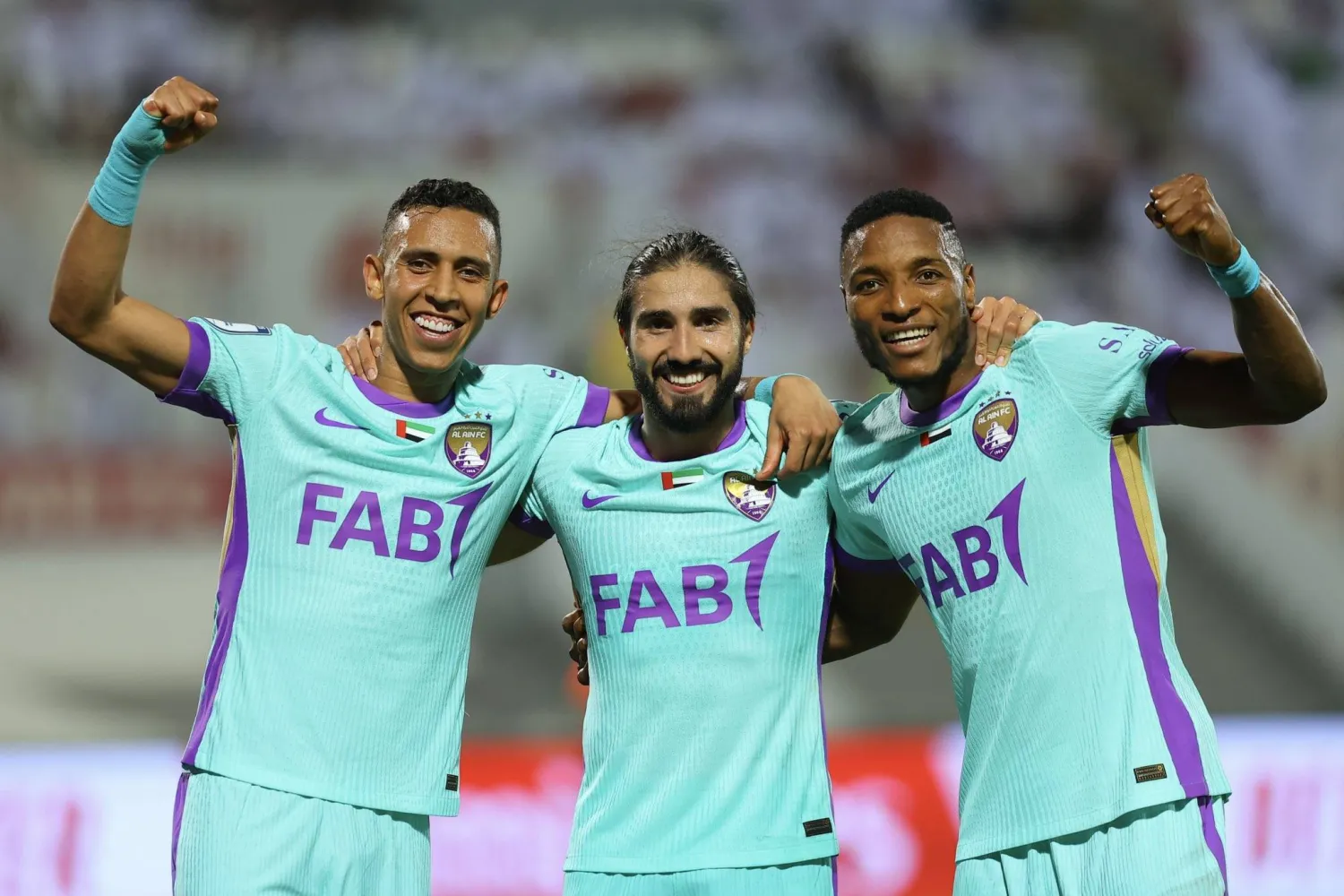 فرحة عيناوية بالهدف الثالث (موقع النادي)