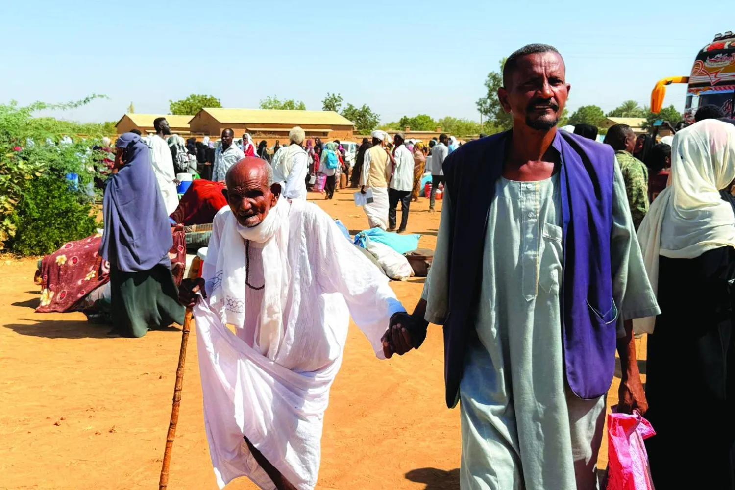 الحرب شردَّت ملايين السودانيين بين نزوح في الداخل ولجوء في الخارج (أ.ف.ب)