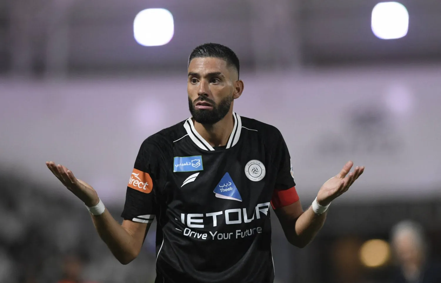 كاراسكو خلال مباراتهم أمام النصر (رويترز)