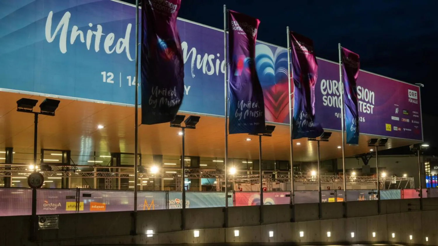 The Austrian capital is pulling out all the stops to host the 70th edition of the world's most-watched song contest. Joe Klamar / AFP
