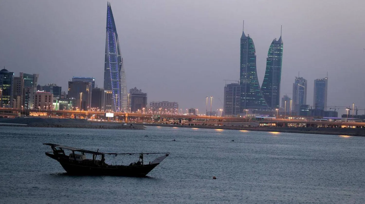 A view of Bahrain's financial district in the capital city of Manama. (Reuters file)